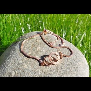 Handmade adjustable bracelet